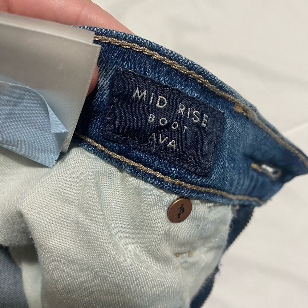 LUCKY BRAND Ava Bootcut Blue Denim Jeans Size 12 NEW WITH TAG - Picture 5 of 7